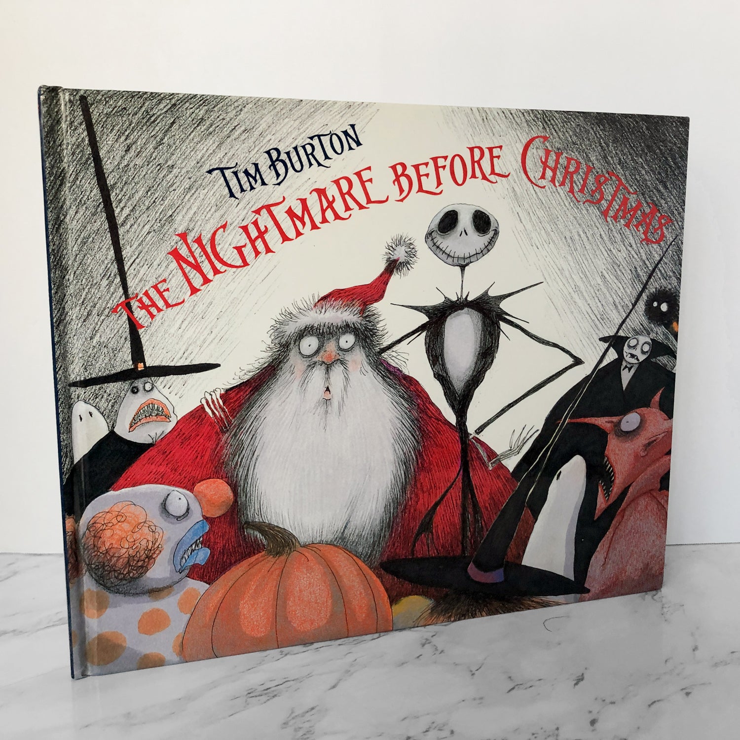 The Nightmare Before Christmas Written & Illustrated by Tim Burton [1993 FIRST EDITION / FIRST PRINTING] - Bookshop Apocalypse