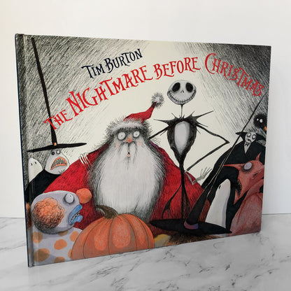 The Nightmare Before Christmas Written & Illustrated by Tim Burton [1993 FIRST EDITION / FIRST PRINTING] - Bookshop Apocalypse