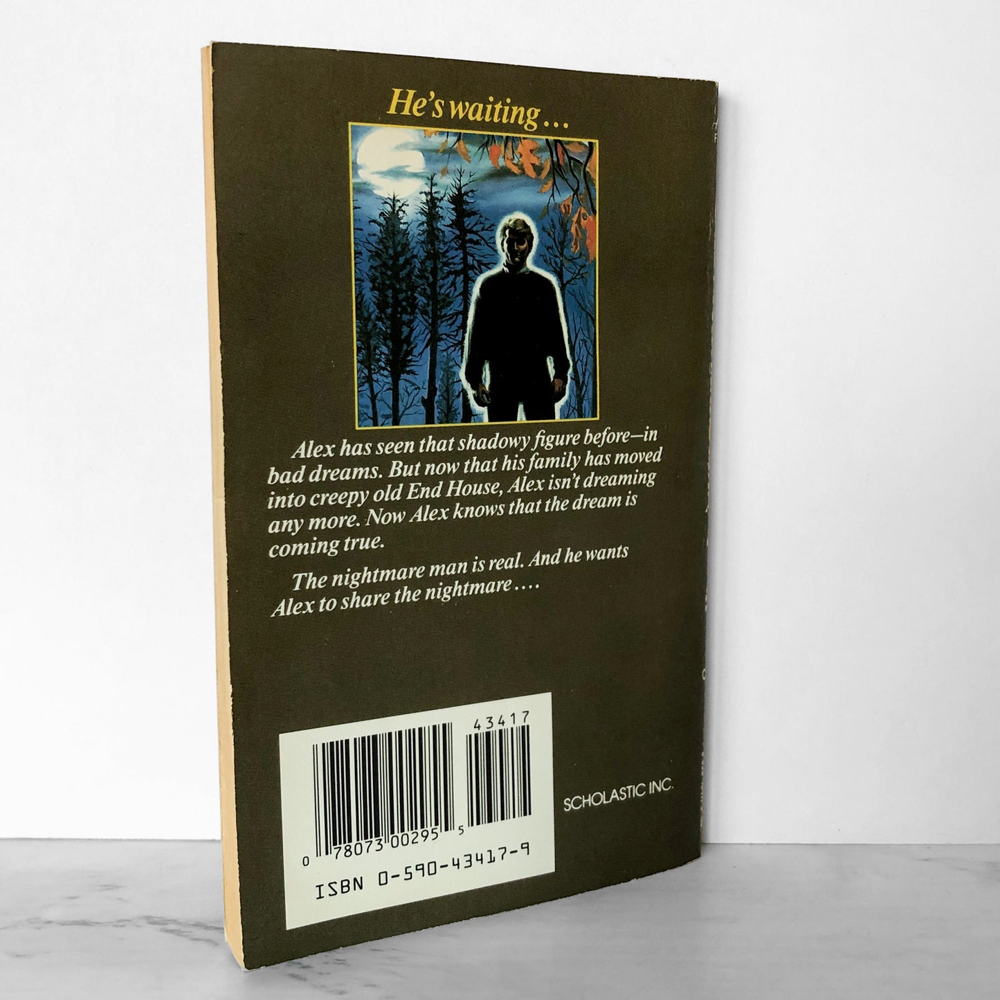 The Nightmare Man by Tessa Krailing [1988 PAPERBACK] Point Horror #6