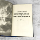 Nightmares and Dreamscapes by Stephen King [FIRST EDITION / FIRST PRINTING] 1993