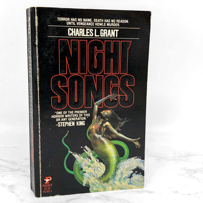 Night Songs by Charles L. Grant [FIRST PAPERBACK PRINTING] 1984