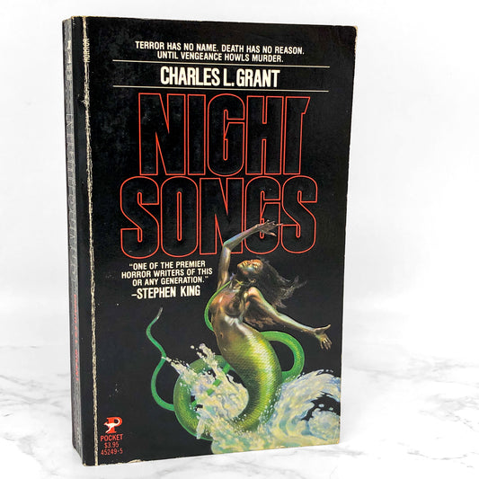 Night Songs by Charles L. Grant [FIRST PAPERBACK PRINTING] 1984