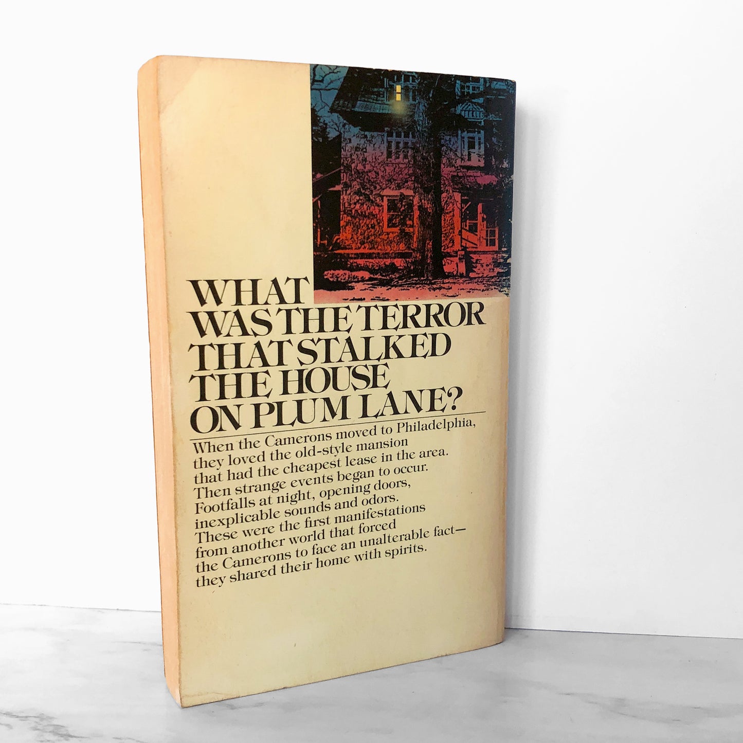 Night Stalks the Mansion: A True Story of One Family's Ghostly Adventure by Harold Cameron & Constance Westbie SIGNED! [1978 PAPERBACK]