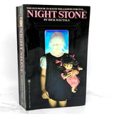 Night Stone by Rick Hautala [FIRST EDITION • FIRST PRINTING] 1986 • Zebra Horror