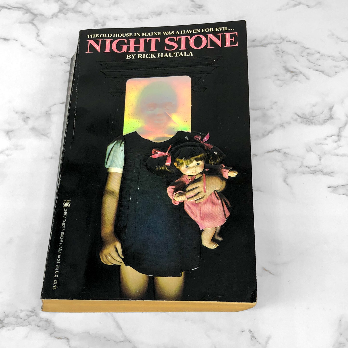 Night Stone by Rick Hautala [FIRST EDITION • FIRST PRINTING] 1986 • Zebra Horror