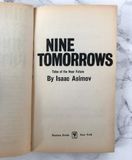 Nine Tomorrows by Isaac Asimov [FIRST PAPERBACK PRINTING / 1960]