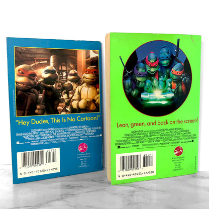 Teenage Mutant Ninja Turtles & The Secret of the Ooze by B.B. Hiller [2 PAPERBACK SET]