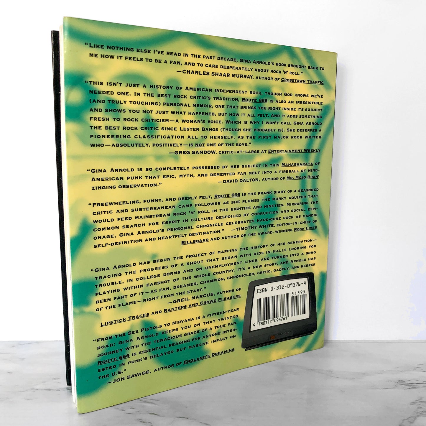 Route 666: On the Road to Nirvana by Gina Arnold [FIRST EDITION / 1993]