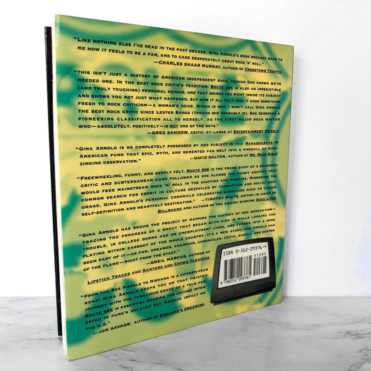 Route 666: On the Road to Nirvana by Gina Arnold [FIRST EDITION / 1993]