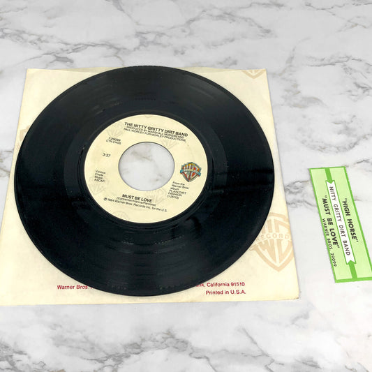 Nitty Gritty Dirt Band - High Horse [7" VINYL SINGLE] 1984 • Warner Bros.