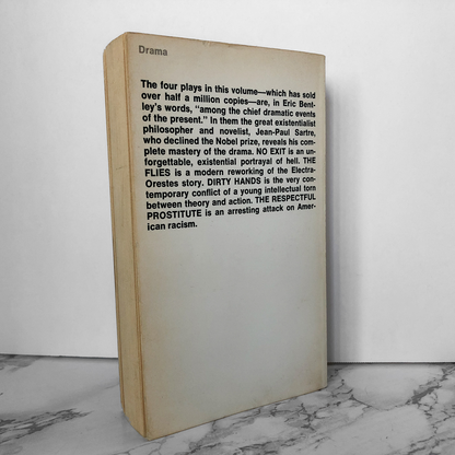 No Exit & Three Other Plays by Jean Paul Sartre [1955 PAPERBACK] - Bookshop Apocalypse