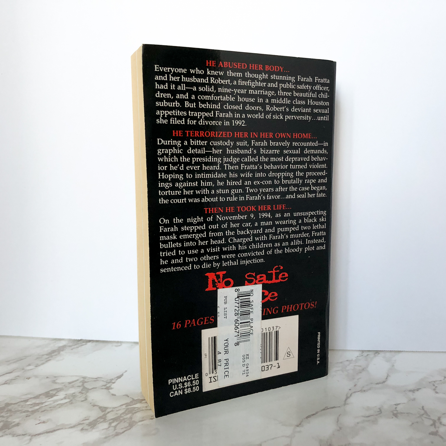 No Safe Place by Bill G. Cox [2000 PAPERBACK] - Bookshop Apocalypse