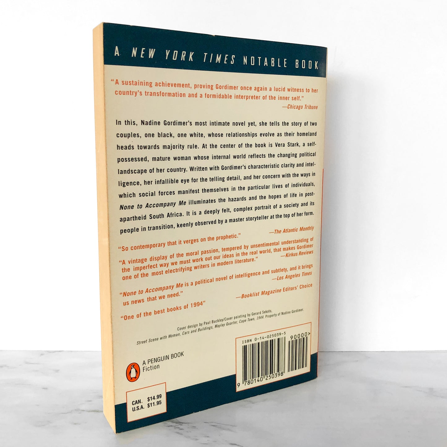 None to Accompany Me by Nadine Gordimer [TRADE PAPERBACK / 1995]