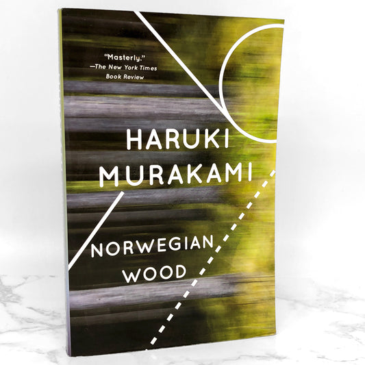 Norwegian Wood by Haruki Murakami [TRADE PAPERBACK RE-ISSUE] 2015 • Vintage