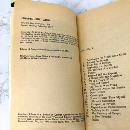 Nothing So Strange: An Autobiography by Arthur Ford [1971 PAPERBACK]