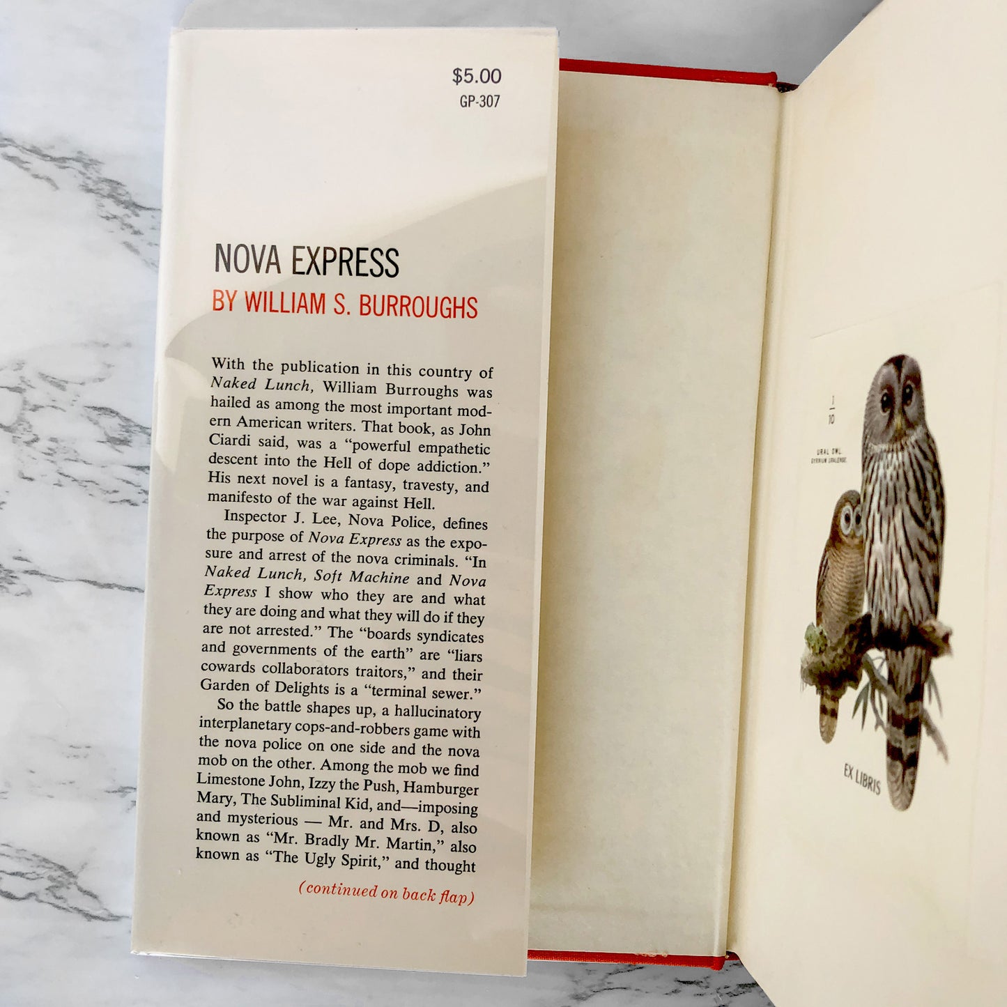 Nova Express by William S. Burroughs [FIRST EDITION / FIRST PRINTING] 1964