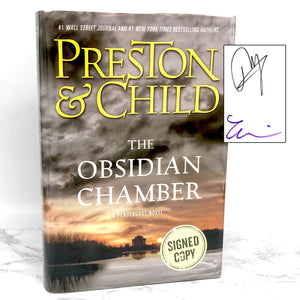 The Obsidian Chamber by Douglas Preston & Lincoln Child 2x SIGNED! [FIRST EDITION • FIRST PRINTING]
