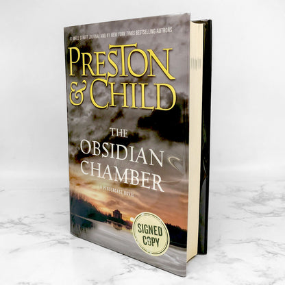 The Obsidian Chamber by Douglas Preston & Lincoln Child 2x SIGNED! [FIRST EDITION • FIRST PRINTING]
