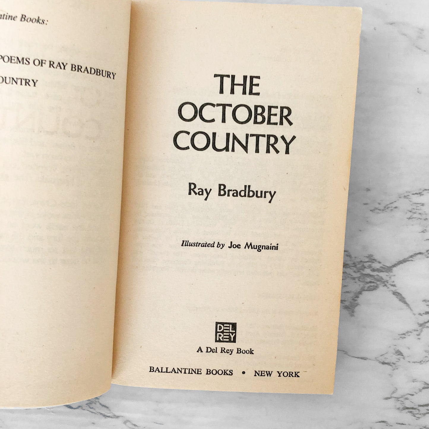 The October Country by Ray Bradbury [1989 PAPERBACK}