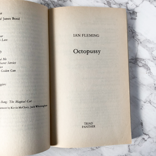 Octopussy by Ian Fleming [UK] - Bookshop Apocalypse