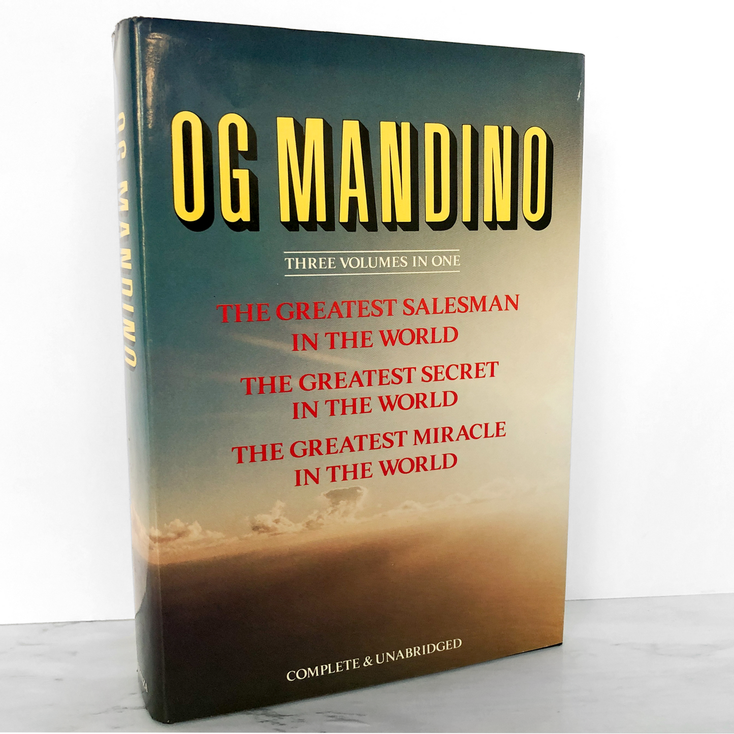 Three Volumes in One by Og Mandino [FIRST EDITION ANTHOLOGY / 1985]