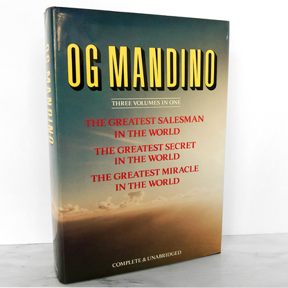 Three Volumes in One by Og Mandino [FIRST EDITION ANTHOLOGY / 1985]