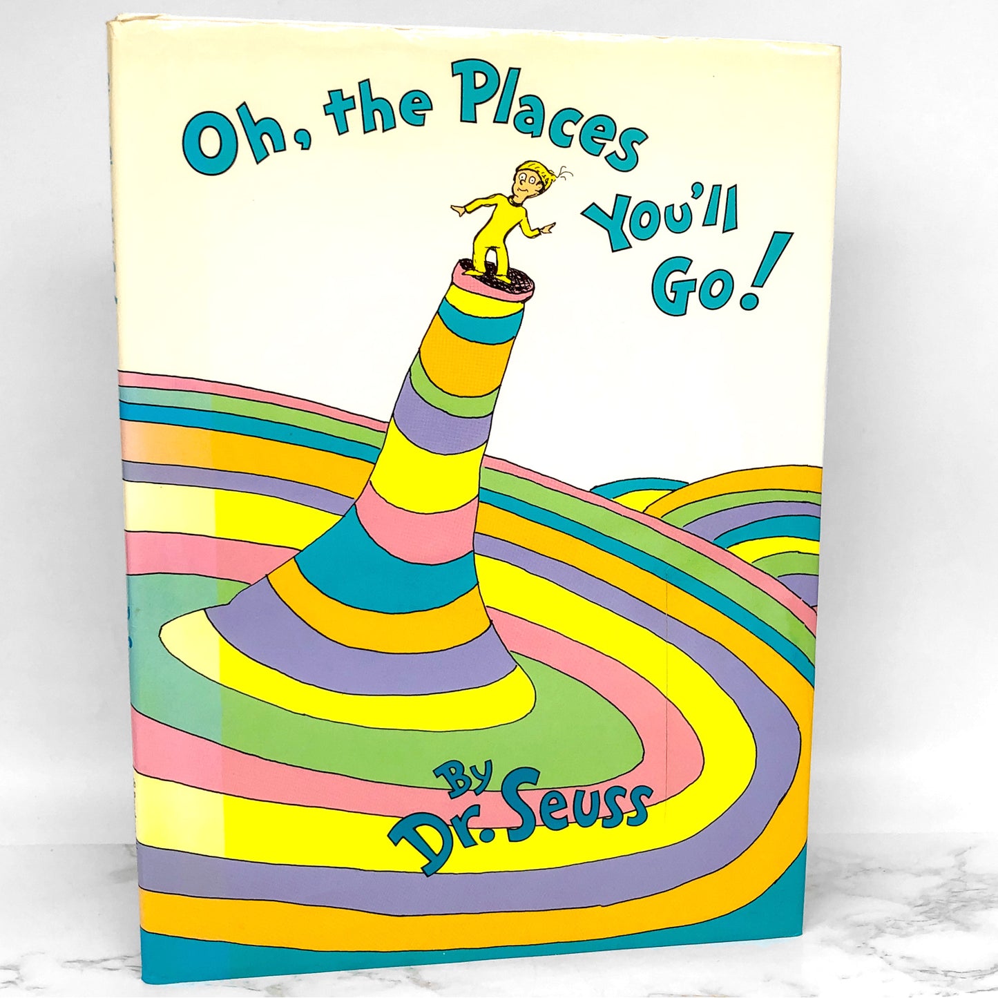 Oh, the Places You'll Go! by Dr. Seuss [FIRST EDITION] 1990 • 6th Printing! • Random House
