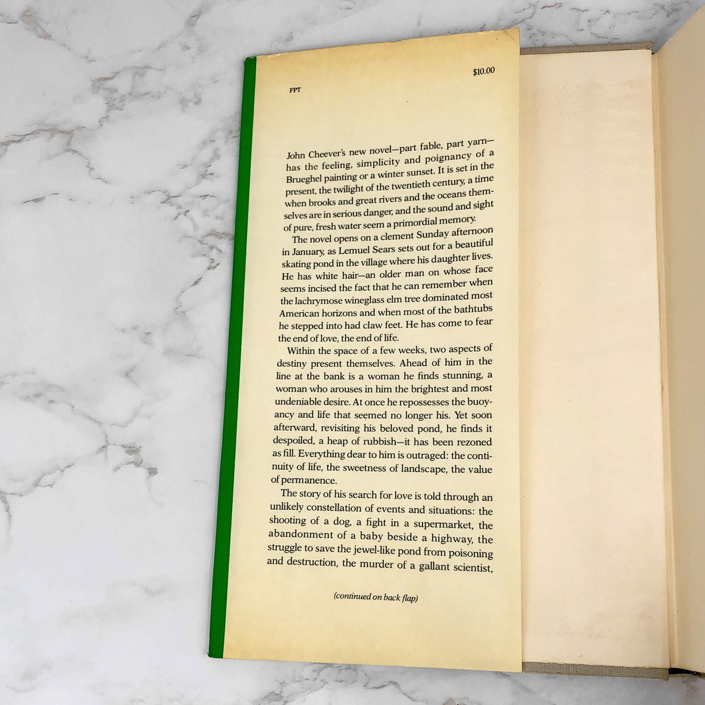 Oh What A Paradise It Seems by John Cheever [FIRST EDITION • FIRST PRINTING] 1982