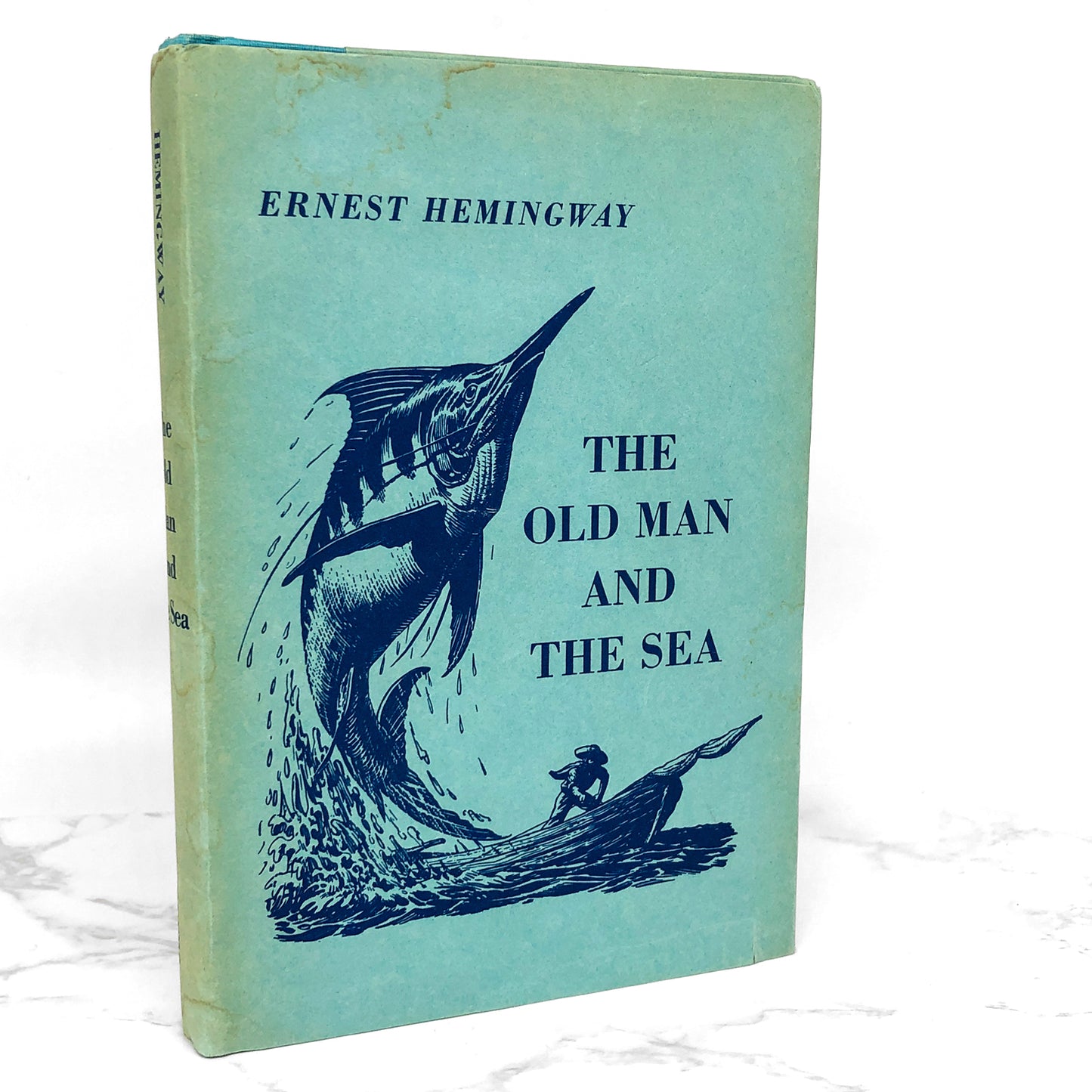 The Old Man and The Sea by Ernest Hemingway [1963 HARDCOVER]