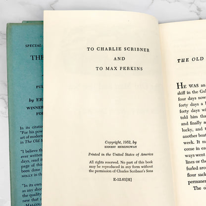 The Old Man and The Sea by Ernest Hemingway [1963 HARDCOVER]