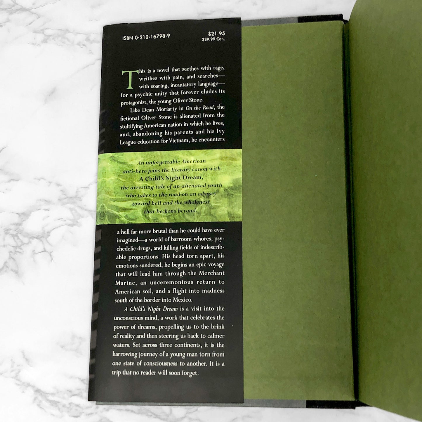 A Child's Night Dream by Oliver Stone [FIRST EDITION / FIRST PRINTING] 1997