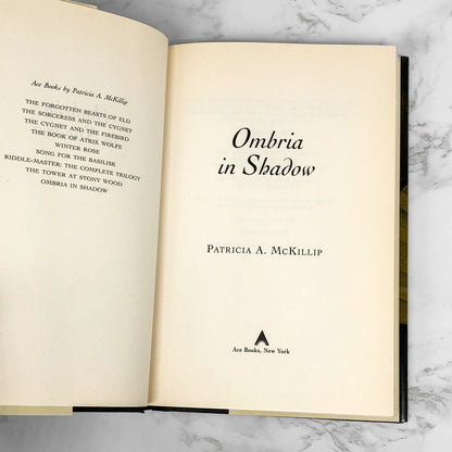 Ombria in Shadow by Patricia A. McKillip [B.C. EDITION HARDCOVER] 2002