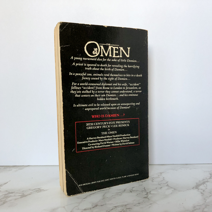 The Omen by David Seltzer [FIRST PAPERBACK PRINTING / 1976] - Bookshop Apocalypse