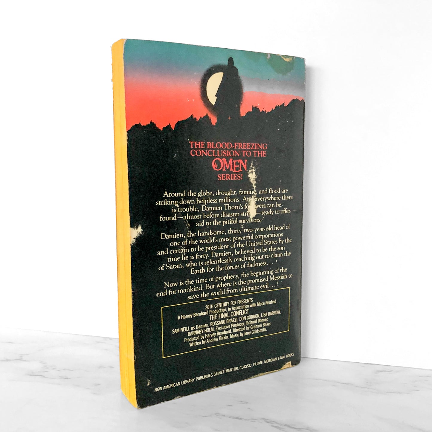 The Omen III: The Final Conflict by Gordon McGill [MOVIE TIE-IN PAPERBACK]