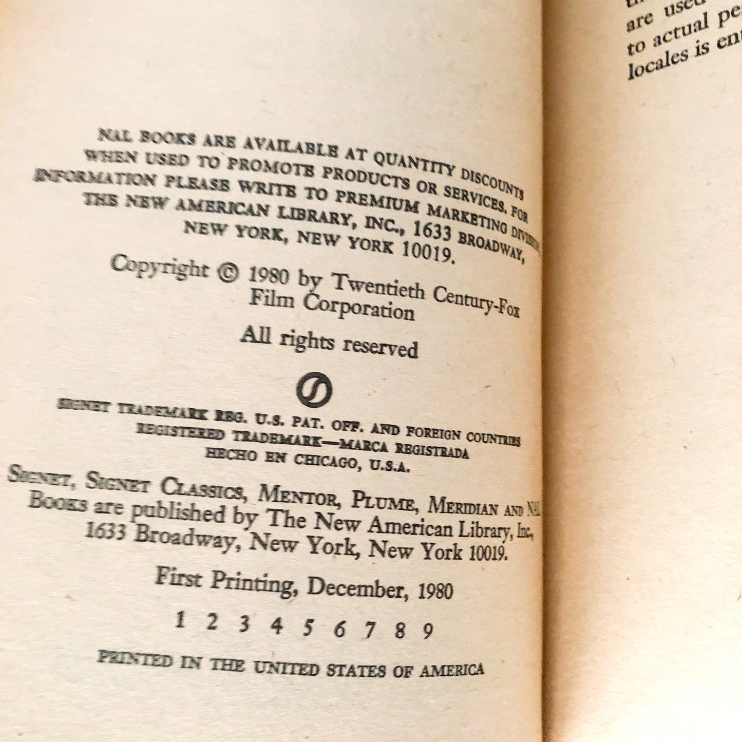 The Omen III: The Final Conflict by Gordon McGill [MOVIE TIE-IN PAPERBACK]