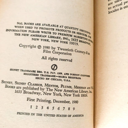 The Omen III: The Final Conflict by Gordon McGill [MOVIE TIE-IN PAPERBACK]