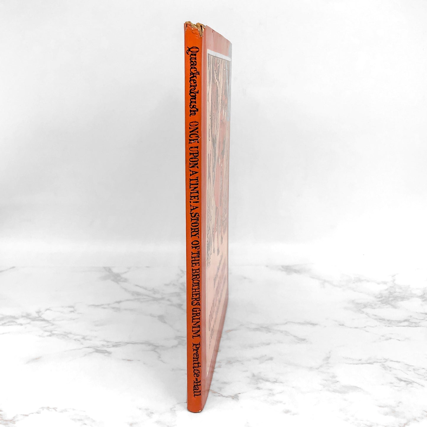 Once Upon a Time! • A Story of the Brothers Grimm by Robert M. Quackenbush [FIRST EDITION • FIRST PRINTING] • 1985