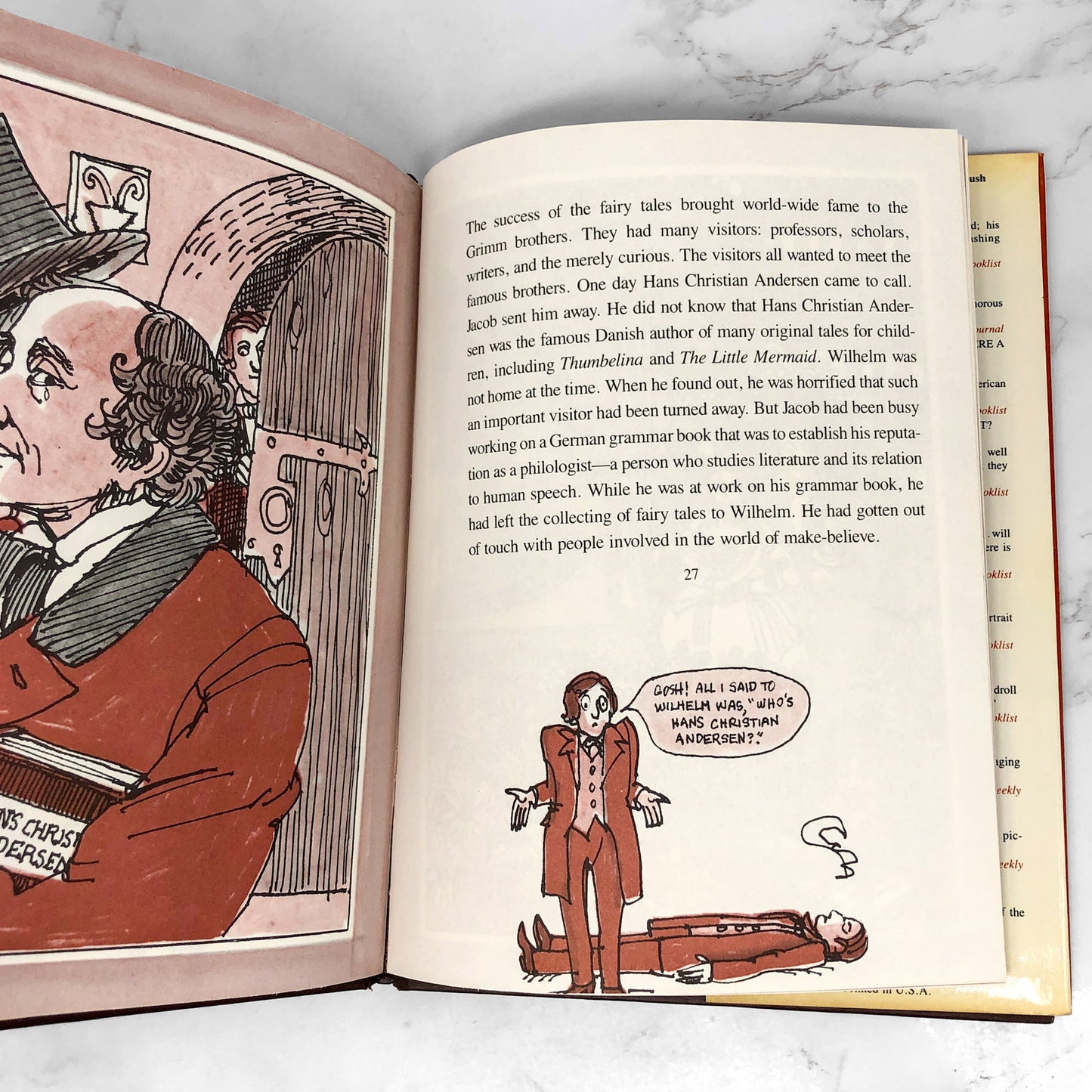 Once Upon a Time! • A Story of the Brothers Grimm by Robert M. Quackenbush [FIRST EDITION • FIRST PRINTING] • 1985