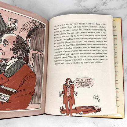 Once Upon a Time! • A Story of the Brothers Grimm by Robert M. Quackenbush [FIRST EDITION • FIRST PRINTING] • 1985