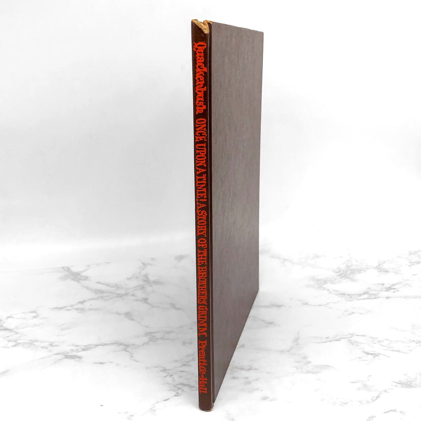 Once Upon a Time! • A Story of the Brothers Grimm by Robert M. Quackenbush [FIRST EDITION • FIRST PRINTING] • 1985