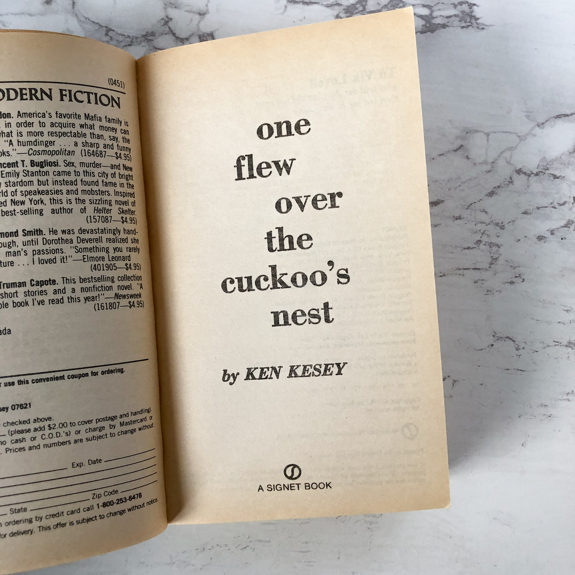 One Flew Over the Cuckoos Nest by Ken Kesey [MOVIE TIE-IN] - Bookshop Apocalypse