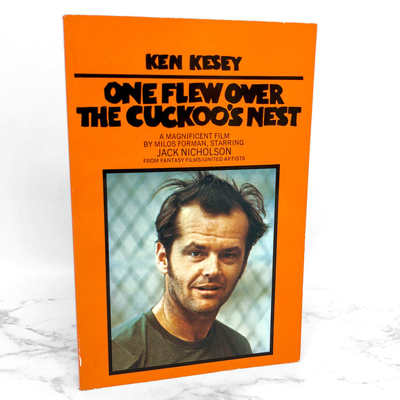 One Flew Over the Cuckoo's Nest by Ken Kesey [U.K. TRADE PAPERBACK] 1979 • Rare Movie Tie-In