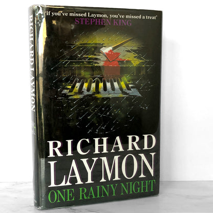 One Rainy Night by Richard Laymon [1991 U.K. FIRST EDITION / FIRST PRINTING]