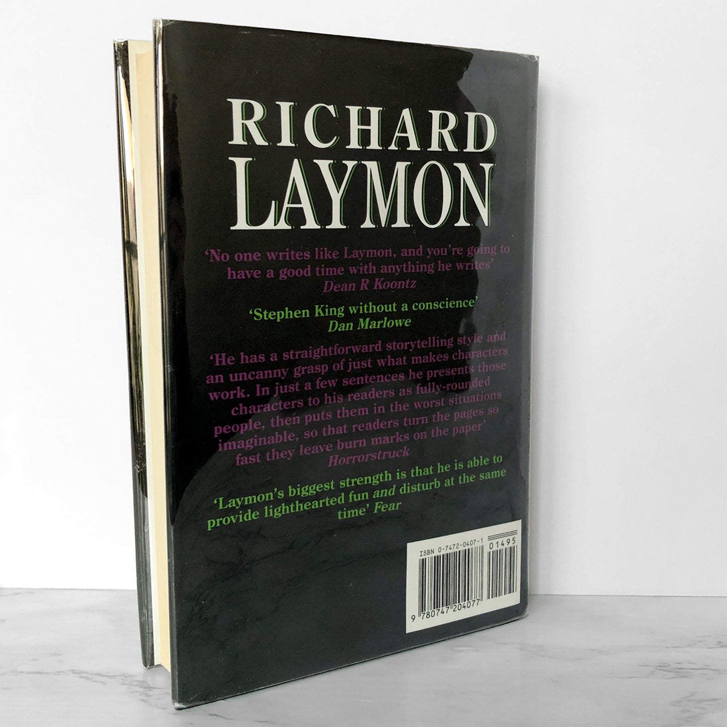 One Rainy Night by Richard Laymon [1991 U.K. FIRST EDITION / FIRST PRINTING]