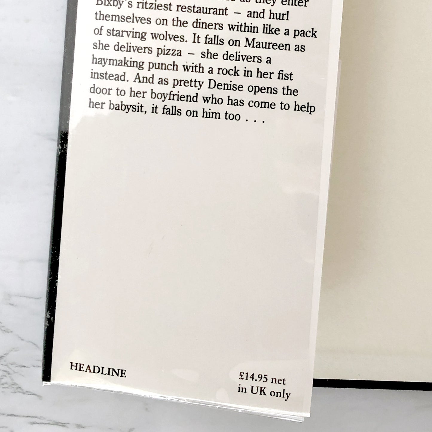 One Rainy Night by Richard Laymon [1991 U.K. FIRST EDITION / FIRST PRINTING]