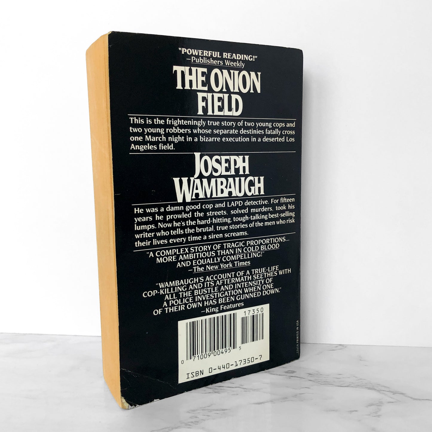 The Onion Field by Joseph Wambaugh [1987 PAPERBACK]