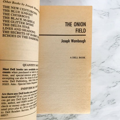 The Onion Field by Joseph Wambaugh [1987 PAPERBACK]
