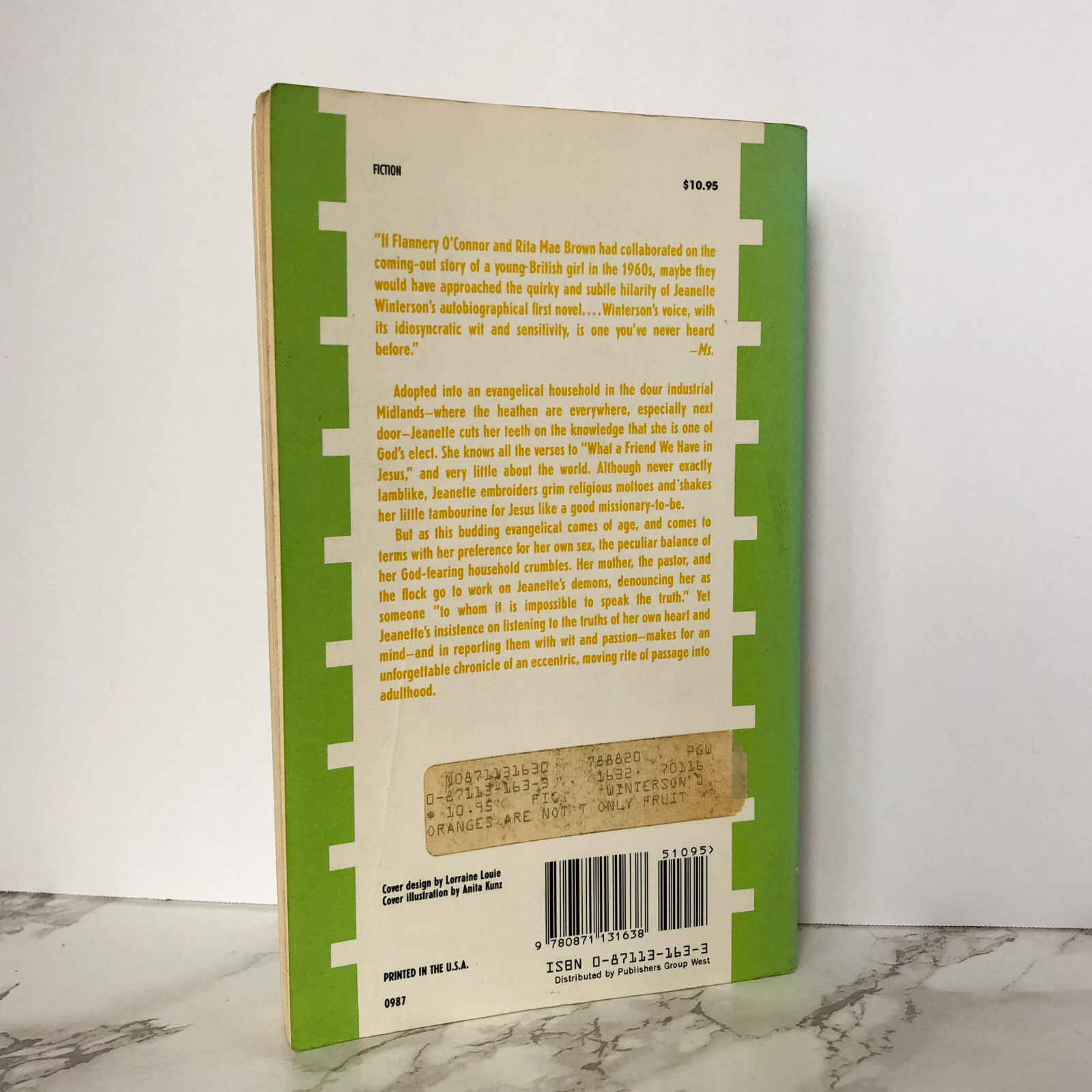 Oranges Are Not the Only Fruit by Jeanette Winterson [FIRST EDITION PAPERBACK / 1987] - Bookshop Apocalypse