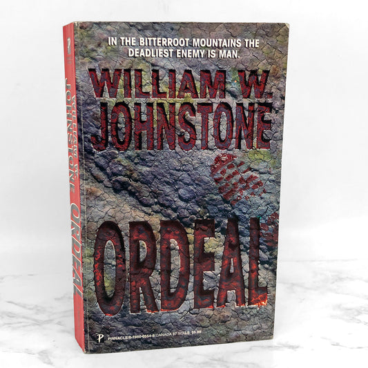 Ordeal by William W. Johnstone [FIRST PAPERBACK PRINTING] 1998 • Pinnacle
