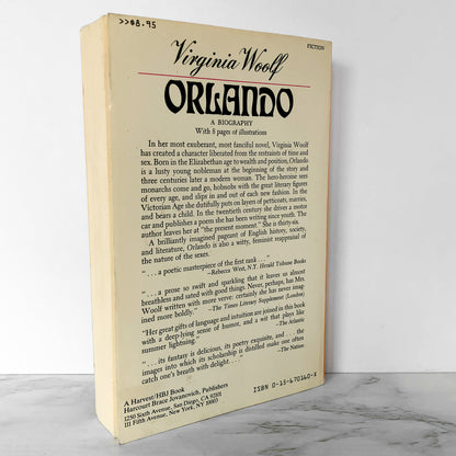 Orlando by Virginia Woolf [TRADE PAPERBACK / 1973] Harcourt